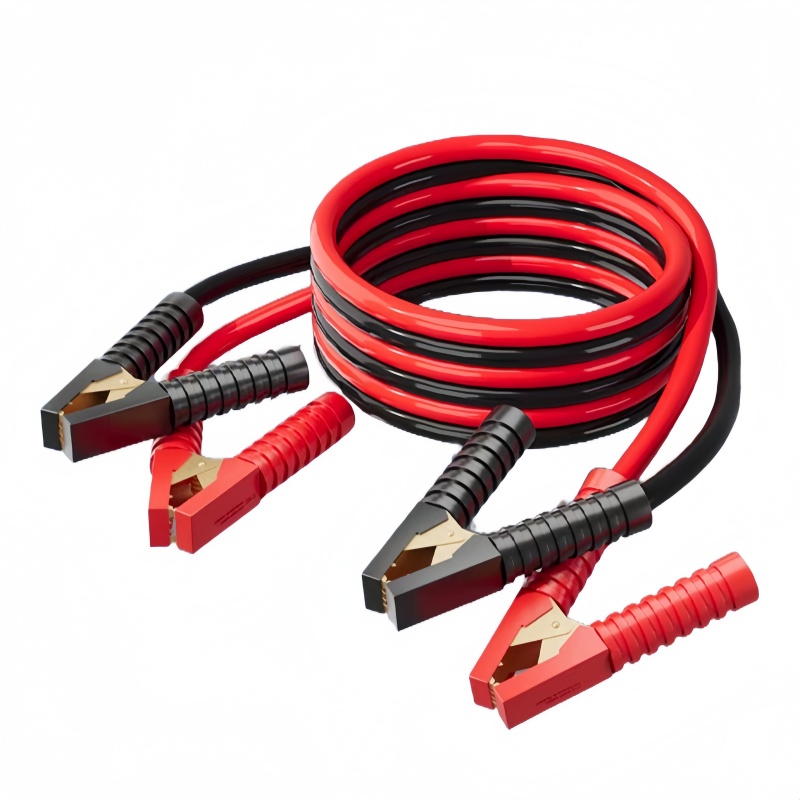 依诺九吉 纯铜汽车电瓶线搭火线搭电线 多型号 套高清大图