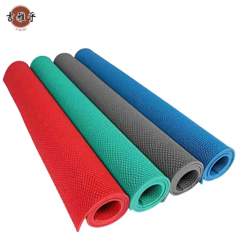 韩玺 塑胶镂空网眼防滑地垫 5.5mm厚0.9米宽 /米高清大图