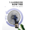 长虹壁扇电风扇挂壁式家用挂墙壁机械壁挂式摇头挂式餐厅工业墙扇 16寸遥控铝叶加长线