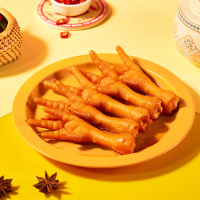 a1客家泡卤凤爪224g (清香味)熟食网红休闲零食虎皮鸡爪卤味零食鸡爪熟食辣美食小吃休闲即食食品解馋