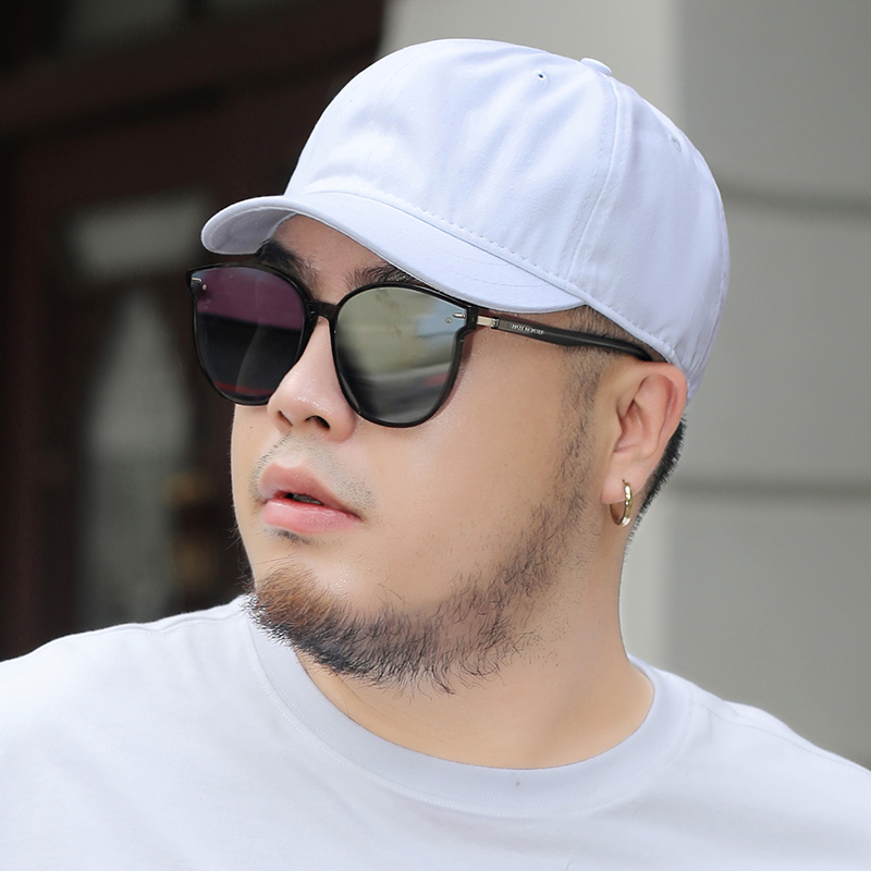 盛世尼曼大头围帽子短檐短沿大码鸭舌帽男大号大脸头大脸宽夏天加大