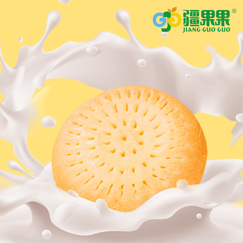苏宁宜品疆果果牛奶风味馕30g*20包