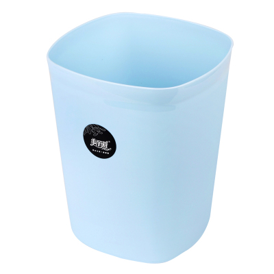 美丽雅maryya 炫彩塑料垃圾桶方形(大) 9L 纸篓