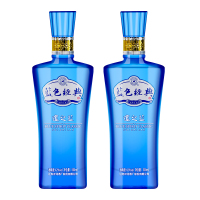洋河 邃之蓝42度500ml*2瓶*1盒 礼盒装
