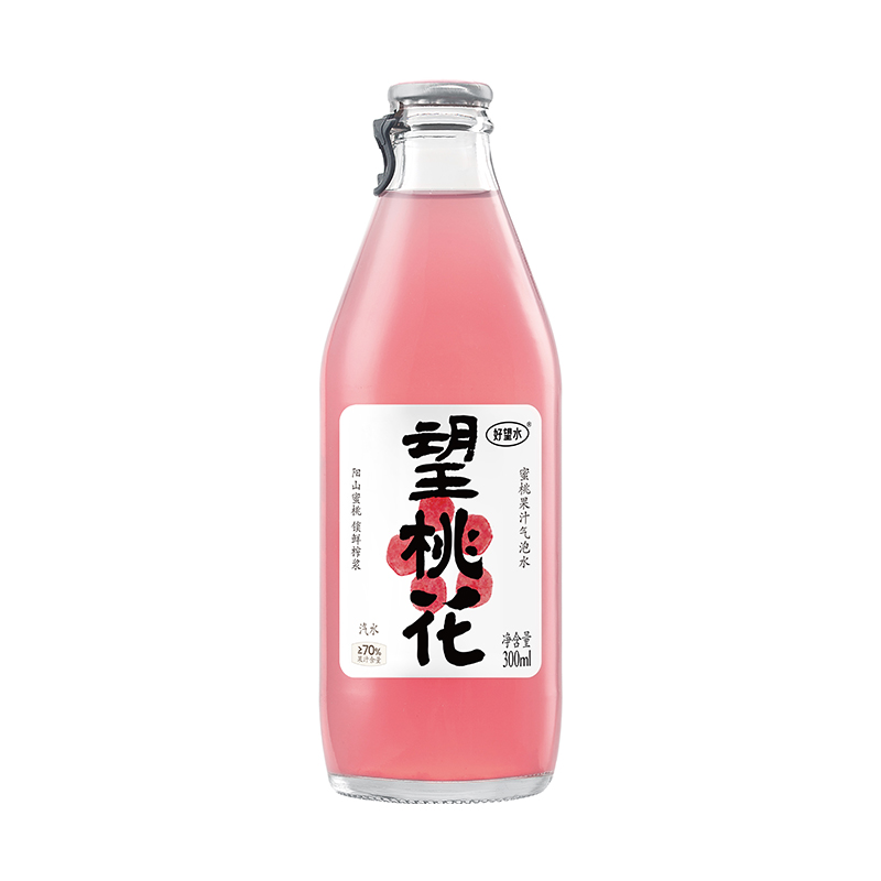 好望水气泡果汁饮料300ml*6 望桃花 300ml