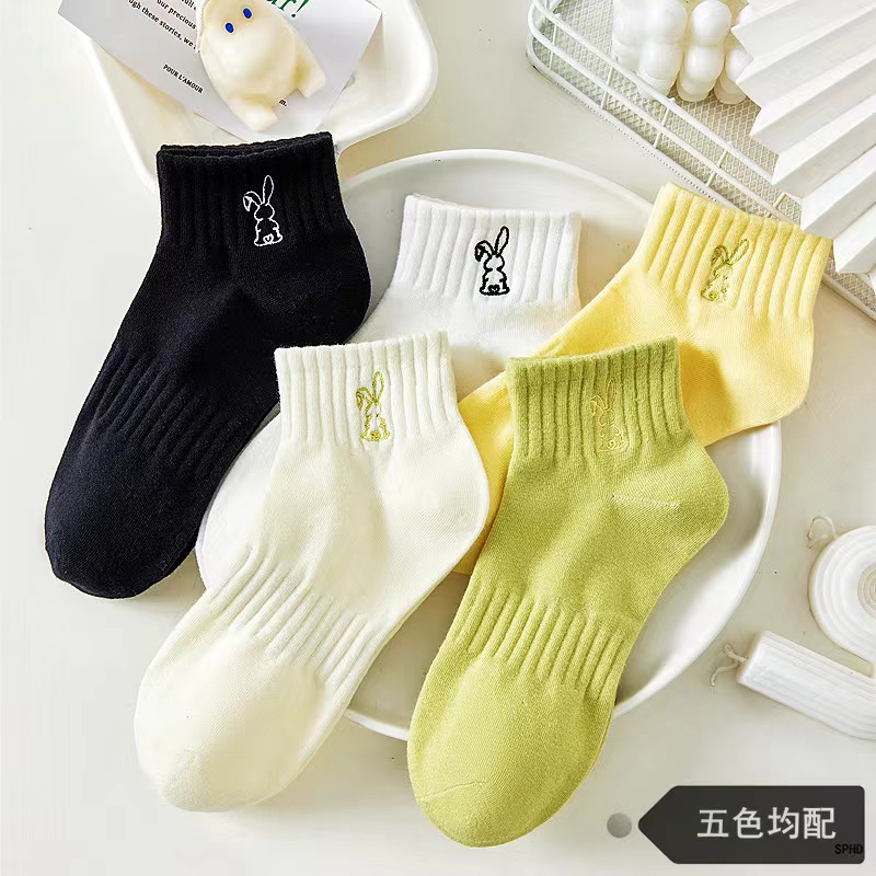席迈娜Ximaina袜子男夏季透气棉防臭脚抗菌夏天薄款短袜隐形浅口防掉跟船袜高清大图