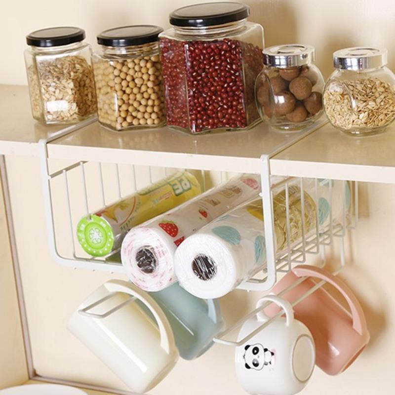 厨房用品用具小百货家居生活日用家用置物架住校宿舍收纳神器大全白色