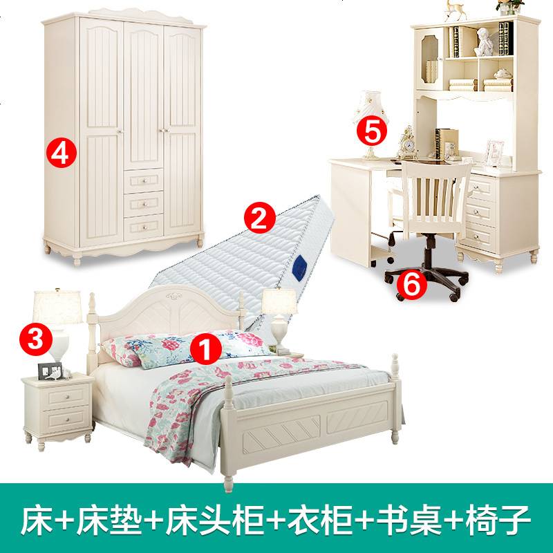 转角书桌书桌书架组合书柜书桌一体桌简约学生写字电脑桌台式家用高清大图
