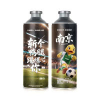 苏超联赛散装江苏德式小麦白啤酒精酿啤酒1L*1瓶十三市随机发货