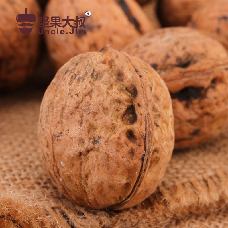 【坚果大叔U.J】新疆185纸皮核桃500g买2送开果器