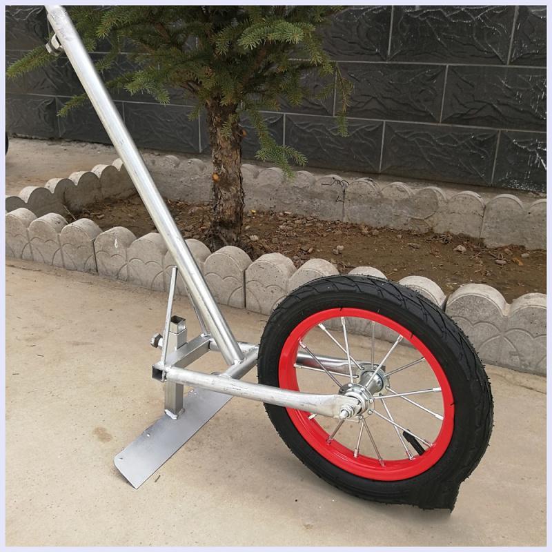 回固手推耘锄锄地机锄机除机锄头微耕机手拉开沟犁推锄松土机