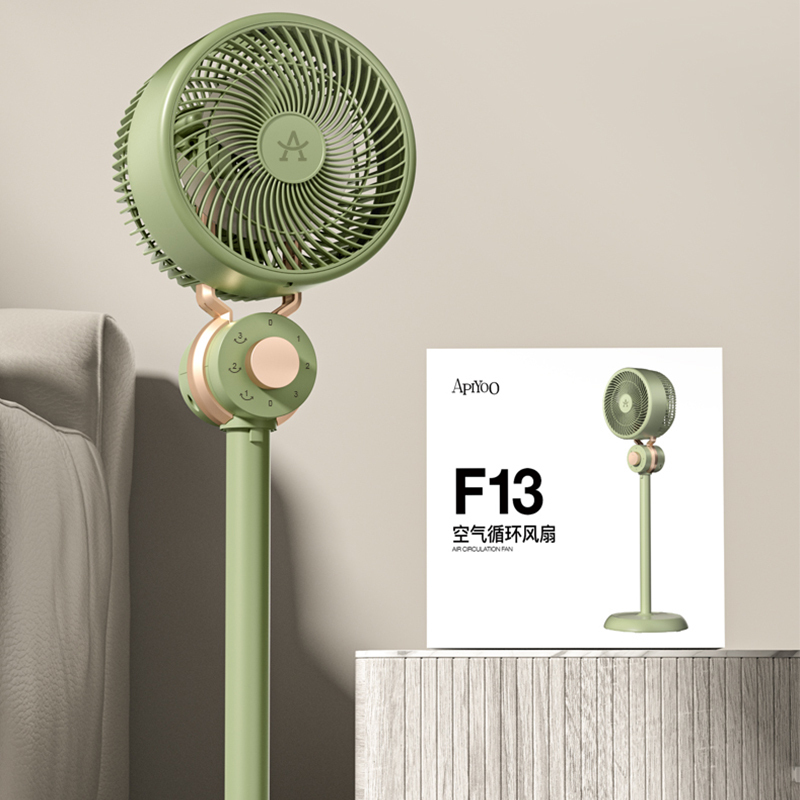 ApiYoo艾优 F13空气循环风扇 F13 绿色