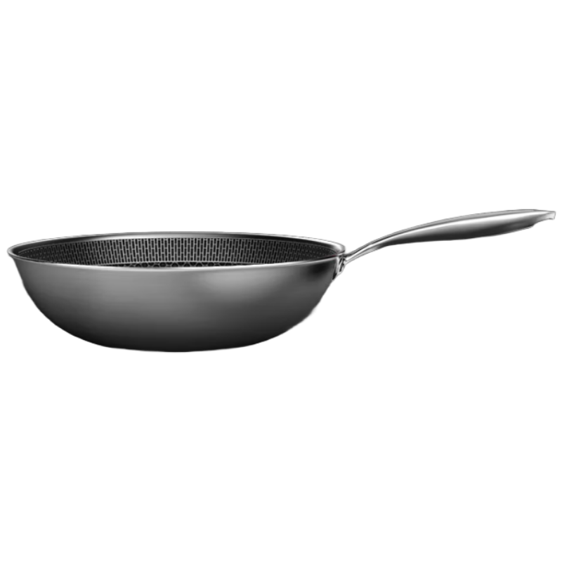 康巴赫 CLK32D12 精英款三层钢炒锅32cm / 把