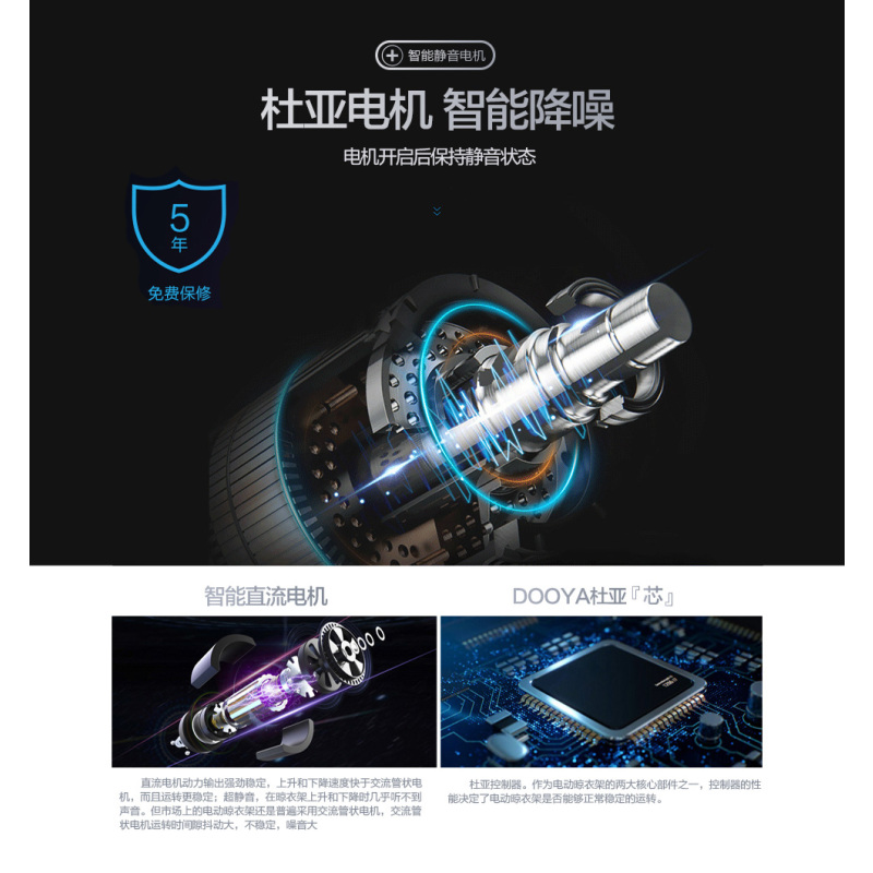 电动晾衣架 升降 智能遥控升降晾衣架 双杆式晒衣架阳台多功能智能遥控自动晾衣杆E-19