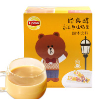 立顿（Lipton）经典醇香浓原味奶茶固体饮料20包350g