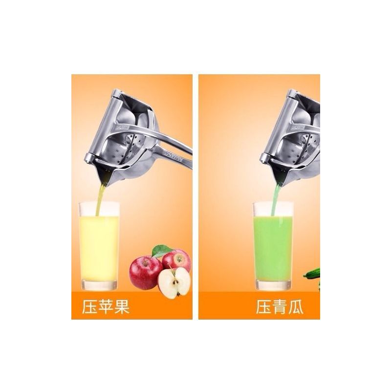 手动榨汁机柠檬西瓜榨汁器石榴橙汁榨汁神器压汁器挤水果奶茶家用|轻便亚克力款 20个过滤袋+水果刀+水果夹