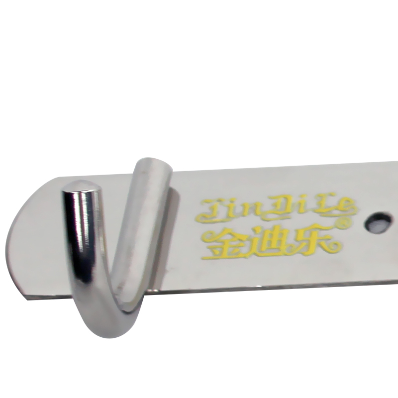 金迪乐浴室不锈钢挂钩排钩八钩GGG0861A/组高清大图