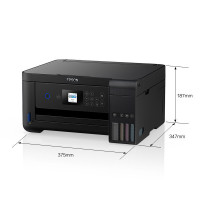 爱普生EPSON L4168/4165/4166/4167/4163/4169彩色打印机无线WiFi照片家用办公墨仓式打印复印扫描喷墨多功能一体机 官配