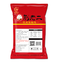 刘老二烧鸡 符离集烧鸡 安徽特产 五香熟食 500g袋装烧鸡一袋 白羽鸡烧鸡