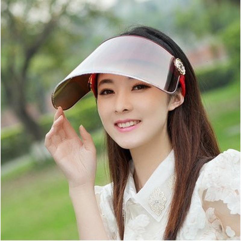 太阳帽女线空顶遮阳帽女士遮脸夏天男户外骑车帽子视频