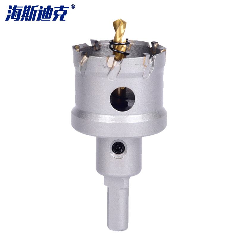 海斯迪克 gnjz-2074 TCT硬质合金不锈钢开孔器 合金开孔器 扩孔钻铝合金镀钛中心钻