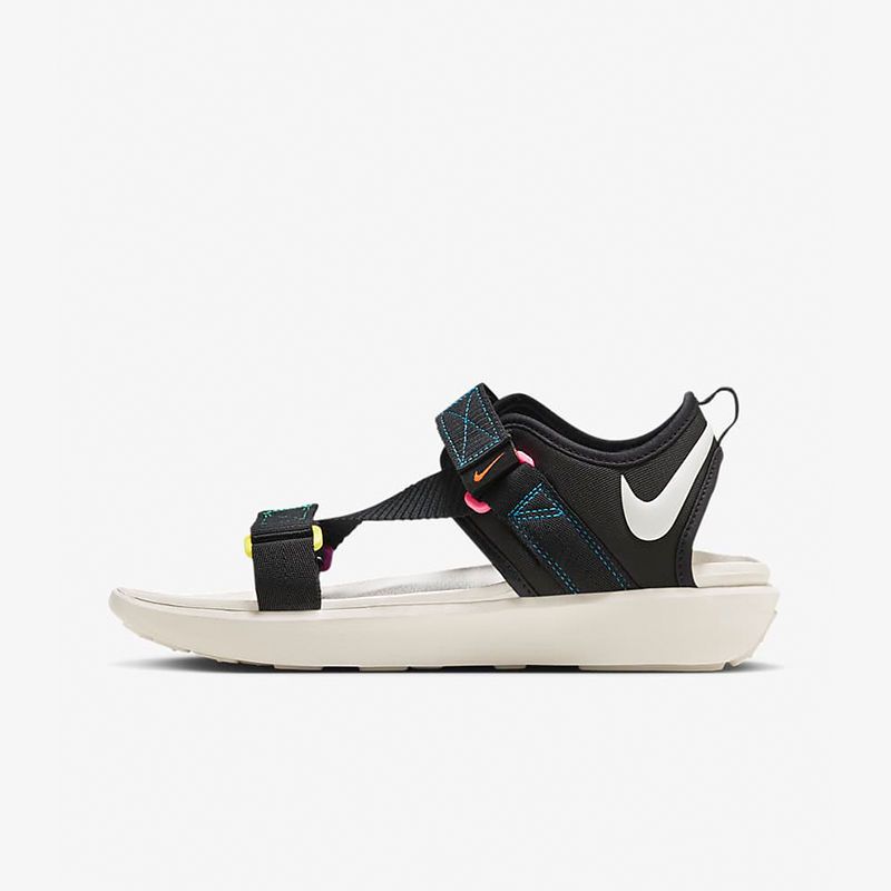 Nike Vista Sandal 防护耐磨 运动凉鞋 男款 黑白 FN9327-001