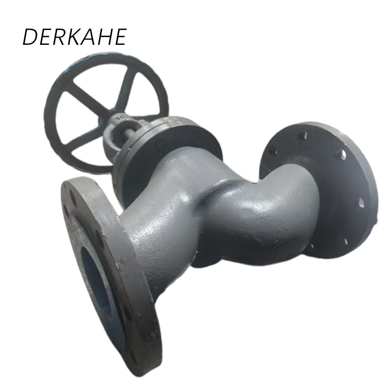 DERKAHE 铸钢法兰截止阀 J41H-16C DN15 个高清大图