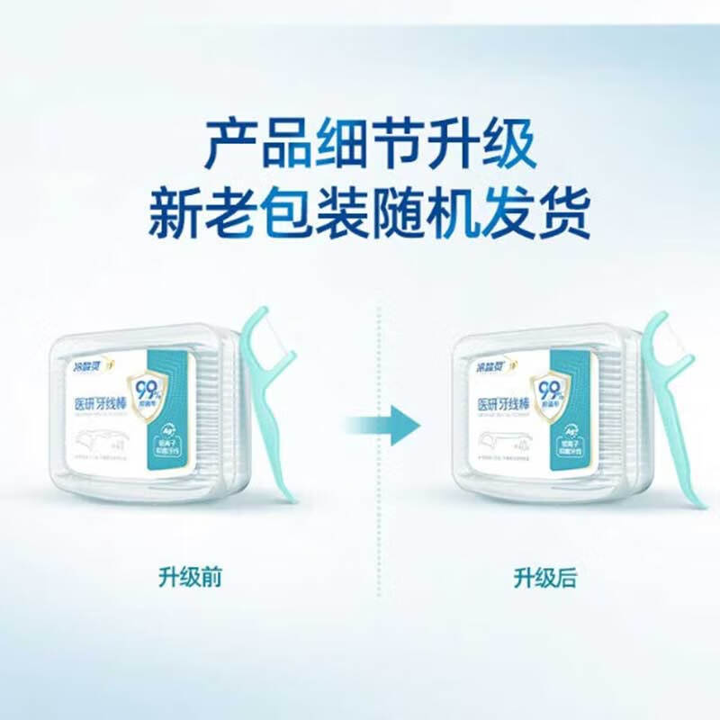 冷酸灵医研牙线棒(40支独立装)*2盒 6902132087697*2高清大图