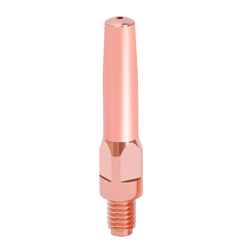 易安迪 气保焊导电嘴 铬锆铜M6*45*1.0mm 10支 盒高清大图