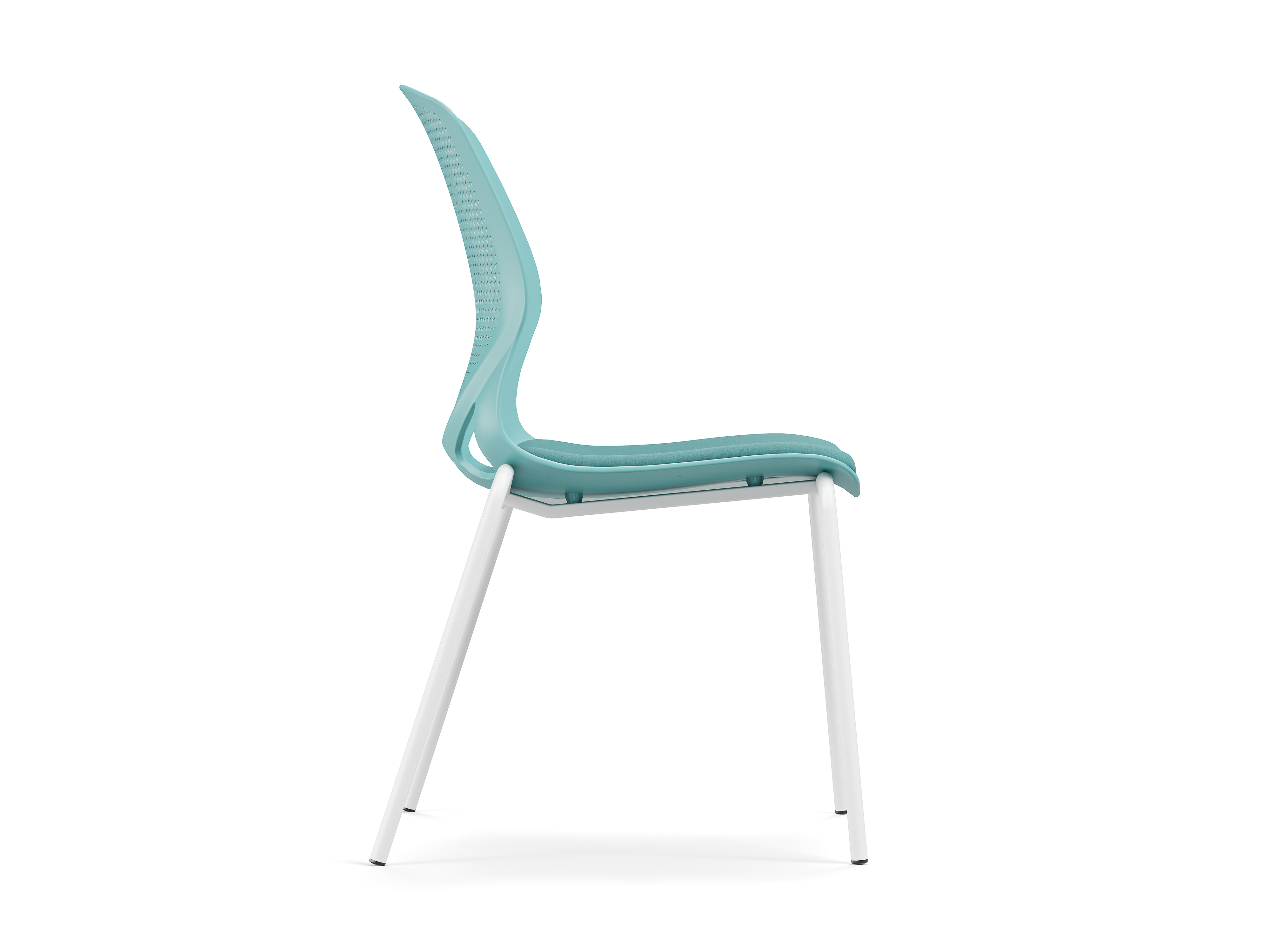 德诚和（DCH)简约时尚培训椅洽谈椅会议椅F001四脚椅带坐垫高清大图