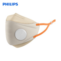 飞利浦(Philips)KN95口罩 秋冬防护防晒防尘防花粉轻盈佩戴 可安装新风模组FY0085/05摩登艺术3个装