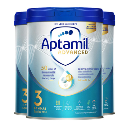 Aptamil 英国爱他美 白金版婴幼儿奶粉 3段 (1-3岁）800g/罐 保税区发货