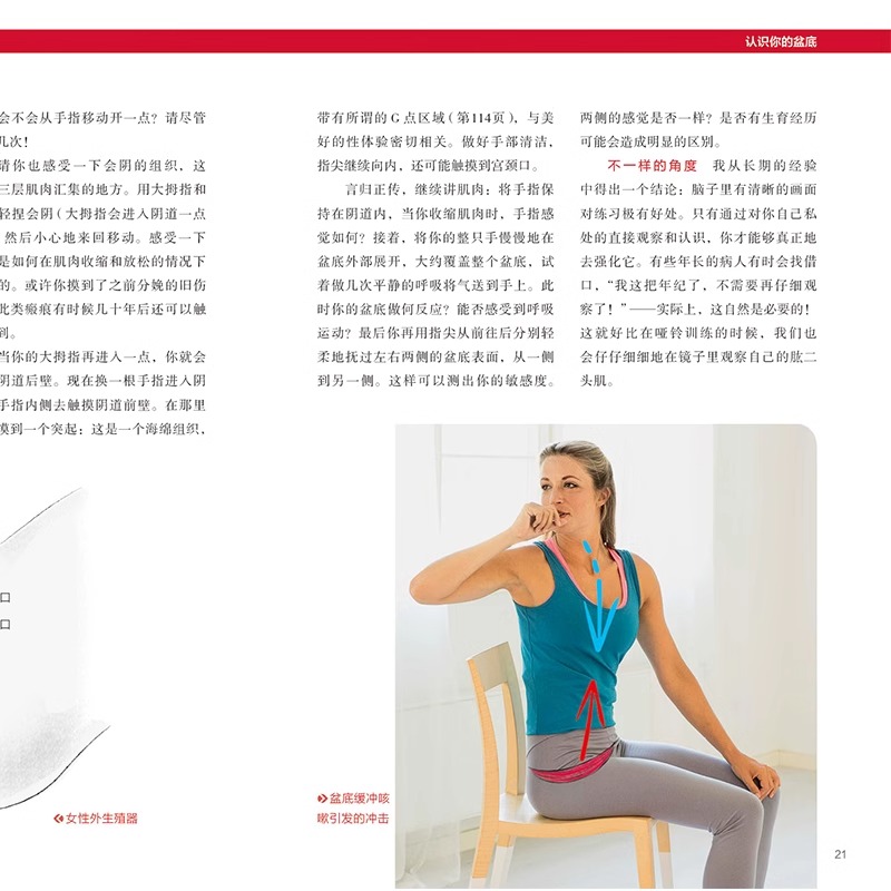 [正版]盆底功能12周康复方案 系统科学的盆底训练方法全书 戴从言李哲女性盆底肌学书籍盆底产后功能修复训练书12周盆底高清大图