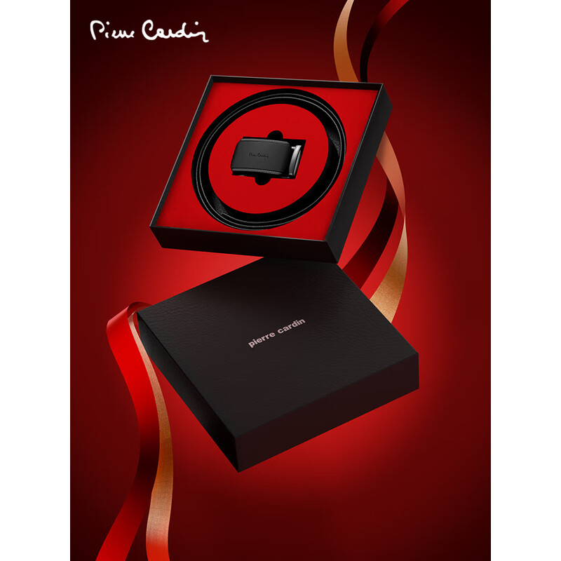 皮尔卡丹(pierre cardin)新款休闲男式自动扣皮带 W43814231-6A高清大图