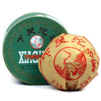 下关沱茶 生普洱茶 生茶 2014年 绿盒甲沱茶 云南普洱生茶 100克/盒 下关茶厂 绿盒沱茶 单盒 云南茶窝茶叶