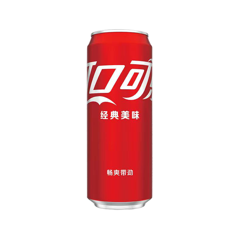可口可乐碳酸饮料无糖含糖摩登罐330ml*24罐汽水高清大图