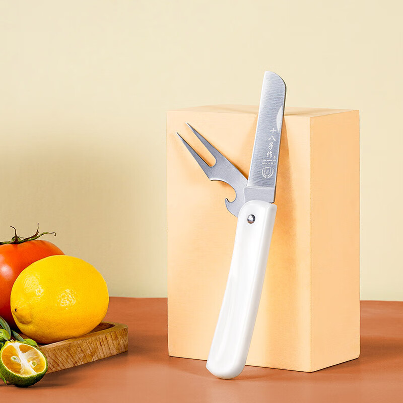 十八子作不锈钢水果刀UK-01PP高清大图