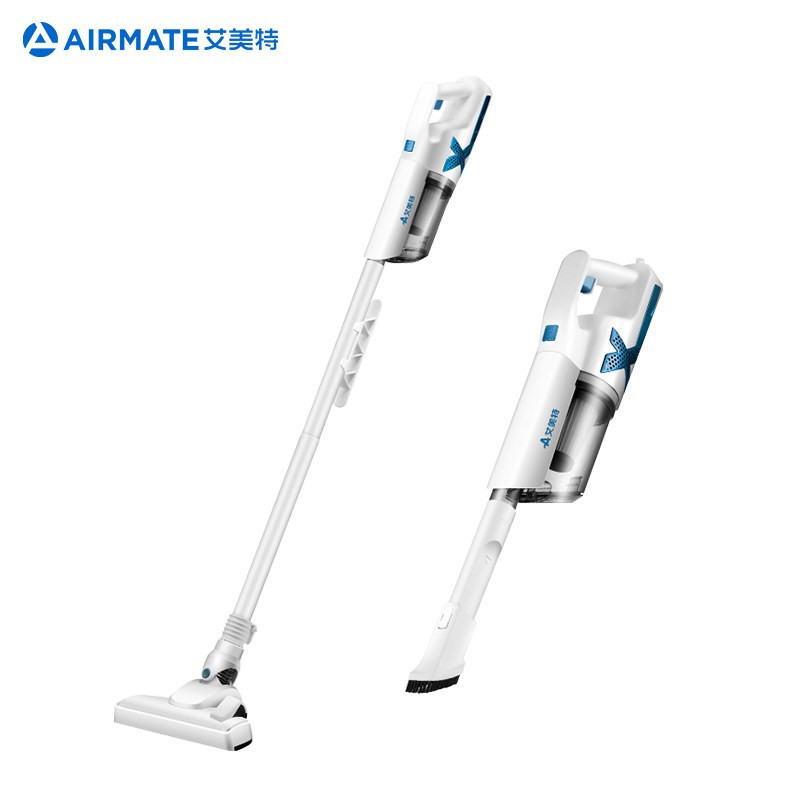 艾美特（AIRMATE）吸尘器家用手持静音大吸力地毯清洁强力除螨小型吸尘器轻便吸尘机VH02-1