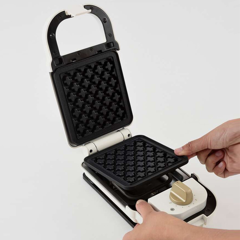 日本BRUNO华夫饼烤盘mini BOE043-WAFFLE轻食机配件蛋糕盘烤盘高清大图