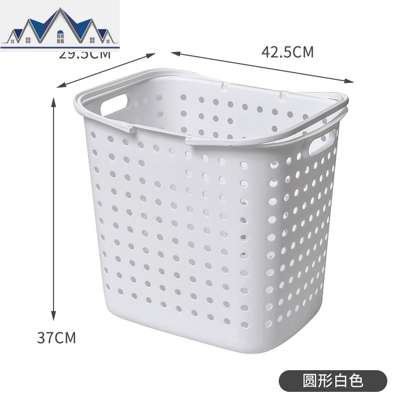 脏衣篮家用脏衣服收纳脏衣篓北欧大号特大简约洗衣篮子收纳筐 三维工匠收纳篮高清大图