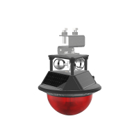 晫安联 ZX3002A DC3.7V 2W IP66 0.5Hz LED 太阳能防外破警示灯 ( 计价单位:盏 )红色