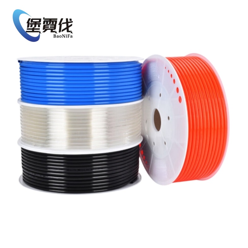 堡霓伐 PU气管 风管 10*6.5mm 100米 卷高清大图