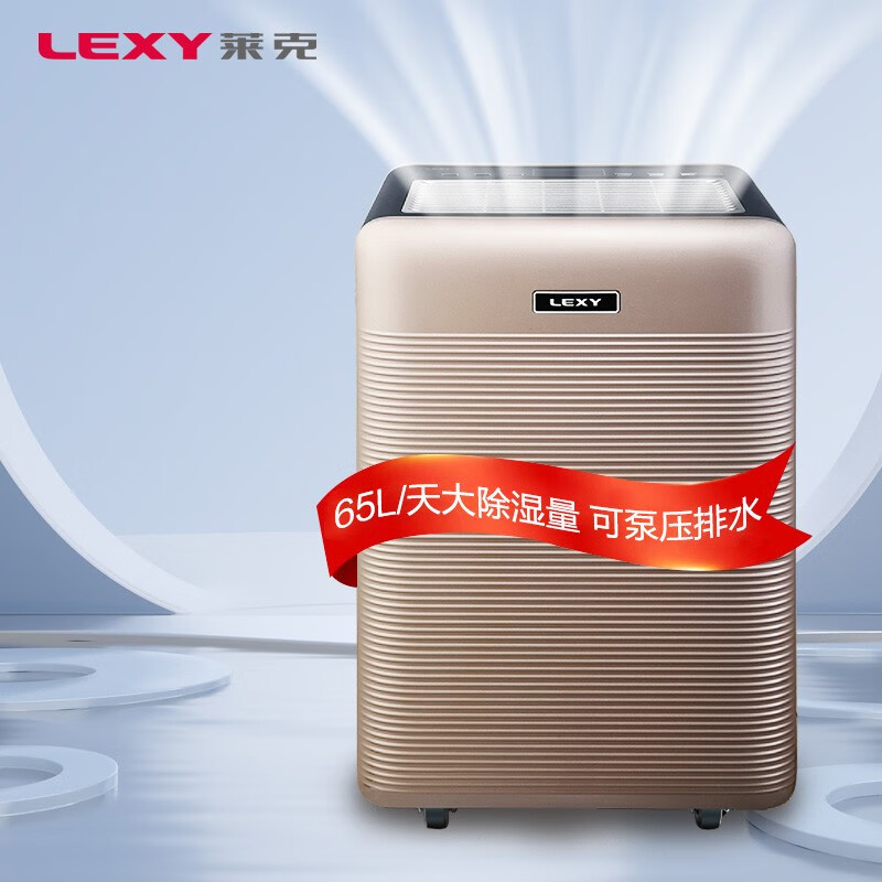 莱克(LEXY) 除湿机DH650抽湿器别墅家用卧室办公室干衣地下室抽湿机除湿吸湿 除湿量65升/天