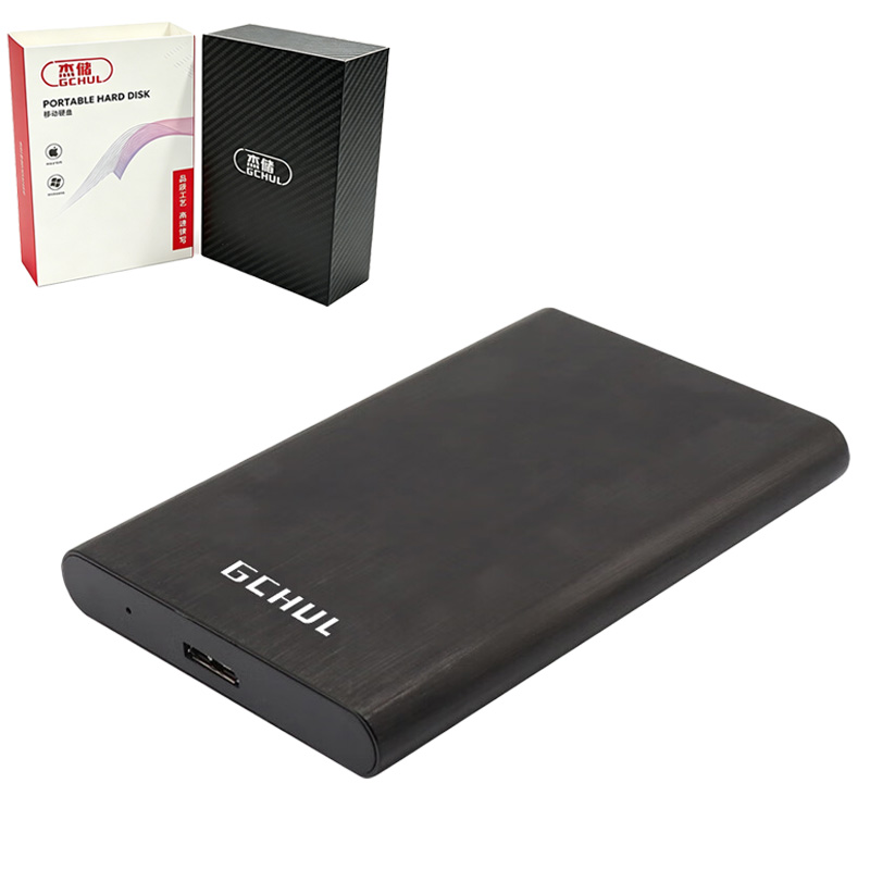 杰储 JYYT1100 1T USB3.0 2.5英寸 移动硬盘 1个 磨砂黑色高清大图