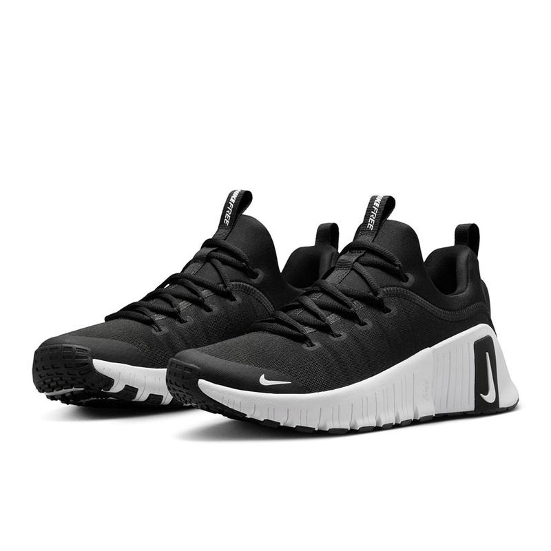 耐克(NIKE)女款训练鞋自由麦康6综合健身鞋透气防滑耐磨室内运动 Black_×_White 37.5