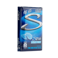 亿滋 炫迈Stride无糖口香糖(炫动薄荷味)28片 50.4g休闲小零食口香糖
