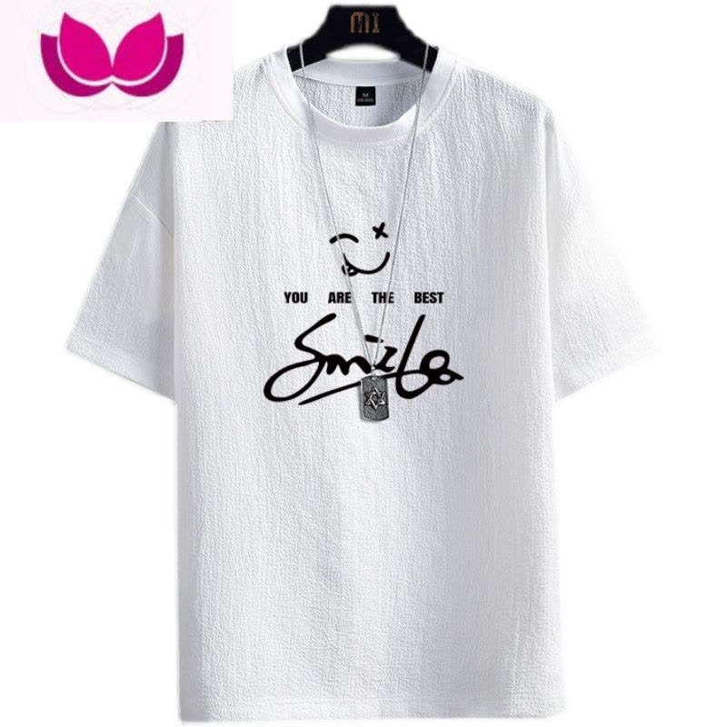 七斓冰丝短袖t恤男速干透气宽松薄款加大码胖子运动夏季健身衣服夏装图片