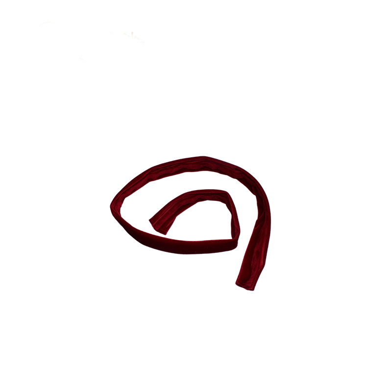 紫燕沙 扶手套 140×1620mm 玫红色金丝绒扶手套 个高清大图