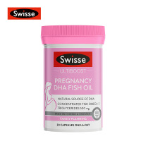 [效期至23年2月]Swisse斯维诗孕产妇DHA鱼油胶囊 30粒 含DHAEPA 孕妇鱼油澳洲进口
