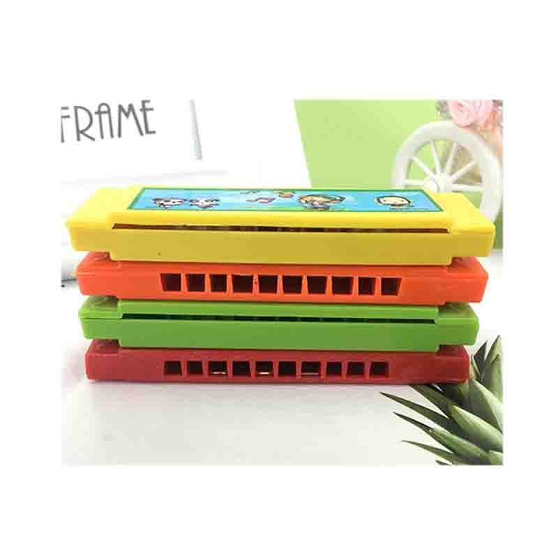 一套3个KID’S HOME TOYS 23406儿童玩具口琴幼儿园小学生初学吹奏乐器音乐玩具迷你口琴礼品礼物